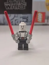 NEW Star Wars Asajj Ventress (White Torso) Custom Lego Minifigure 75087 Anakin