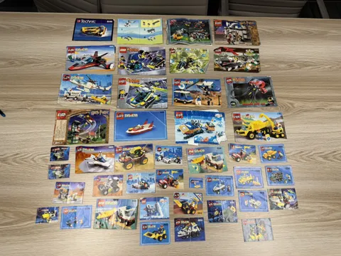 Lego Systems Instructions lot of 40+