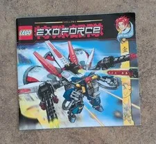 Lego Exo-Force 8106 Aero Boost Manual Only Instructions GUC 