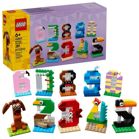 LEGO® Birthday Numbers - 40807