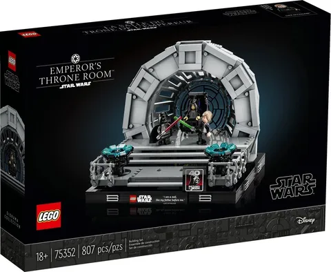 LEGO Star Wars: Emperor's Throne Room Diorama (75352) New/Sealed