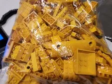 LEGO 1.56 Pounds Of  ASSORTED YELLOW LEGOS 💛 
