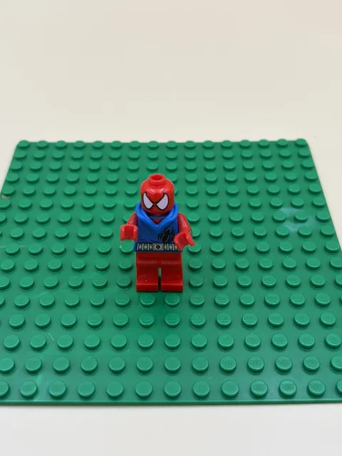 Lego Scarlet Spider Minifigure Marvel Spider-Man sh274 76057 Web Warriors Bridge
