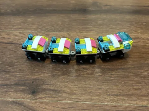 Lego Friends 41130 Replacement Amusement Park Roller Coaster Cars Cart