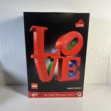 Lego Art Set 31214 Robert Indiana Love Sculpture Brand New & Sealed