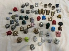Bionicle Mask & Armor Lot ( 60 Pieces total) Rare Vintage Lego Kanohi Nuva