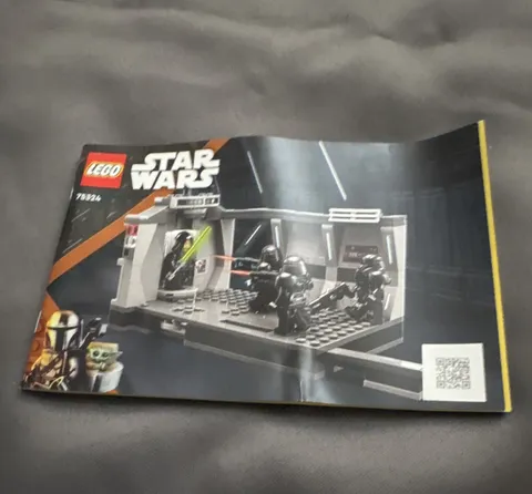 LEGO Star Wars 75324 Dark Trooper Attack Illustrated Manual Booklet 6423173