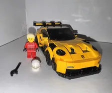 LEGO Speed Champions 77239 Porsche 911 GT3 RS Super Car 348pc w/ Manual
