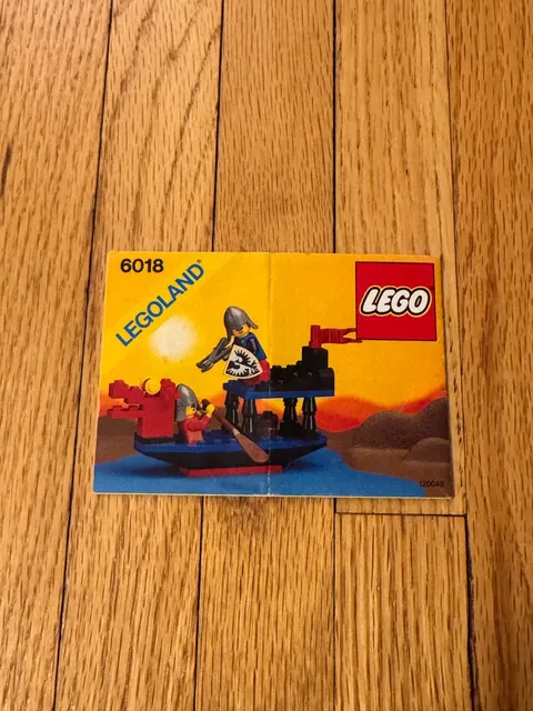 Lego Castle Battle Dragon (6018) Instruction Booklet Only