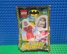 LEGO Shazam Minifigure Foil Bag 212012 Shazam! DC Super Heroes CMF Lot Rare HTF 