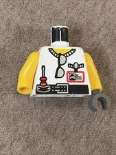 LEGO Torso Vest, Sunglasses, Screwdriver, Clapboard on Back Print