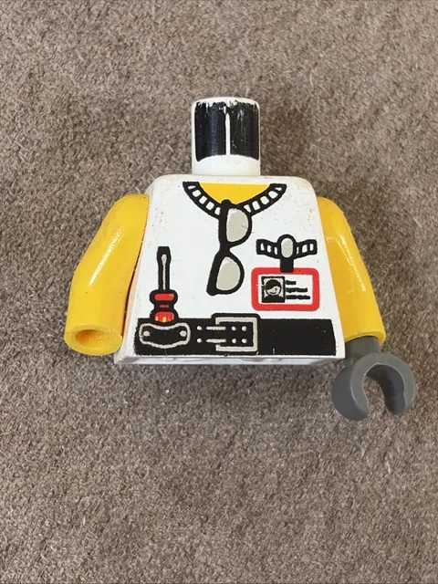 LEGO Torso Vest, Sunglasses, Screwdriver, Clapboard on Back Print