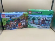 Lego Minecraft Lots(2) Complete Unknown See Pictures  As Is