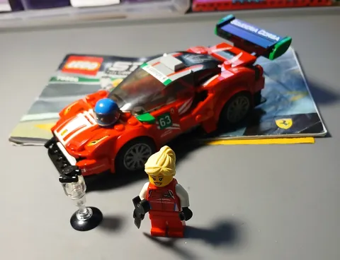 Lego 75886 Ferrari 488 GT3 car excellent condition complete