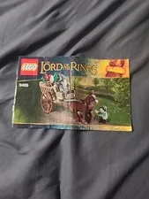 Lego Lord of the Rings Gandalf Arrives (9469) Instruction Booklet Only