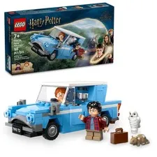 LEGO Harry Potter Flying Ford Anglia, Buildable Car Toy with 2 Multicolor