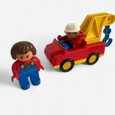 Vintage 4 piece Duplo Lego Set