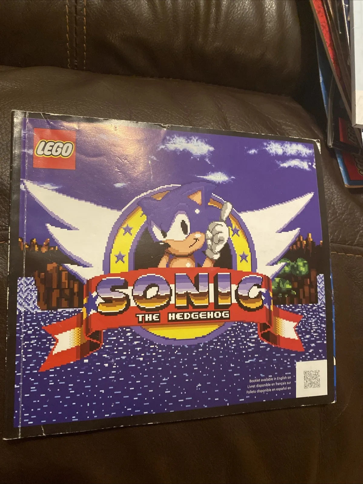 Lego Ideas 21331 Sonic the Hedgehog Instruction Manual (Book Only) 