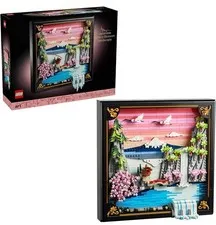 LEGO Art Japanese Cherry Blossom Landscape Building