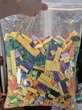 Lego Bulk 6lbs Assorted Colors Bricks Plates Studs Slopes Semi Sorted By Color 
