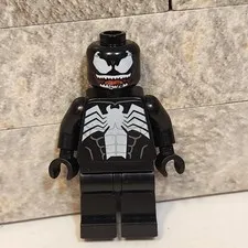 LEGO Marvel Super Heroes Venom Minifigure Black Spider-Man Villain sh055