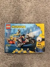 LEGO Minions Rise of Gru Unstoppable Bike Chase 75549 New Sealed Unopened