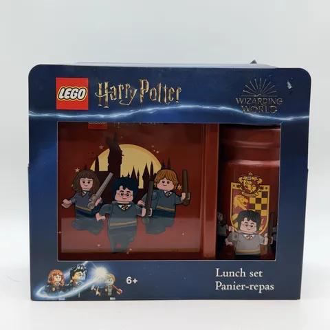 LEGO Harry Potter Hogwarts Lunch Set – Lunch Box & Water Bottle Official LEGO