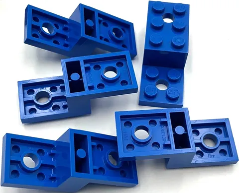 Lego 5 New Brackets 5 x 2 x 1 1/3 with 2 Holes and Bottom Tube Parts
