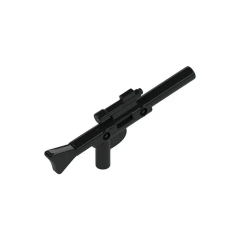LEGO 10x Star Wars Black Minifigure, Weapon Gun, Blaster SW Long inv.573