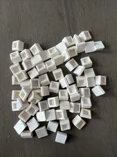 LEGO 54200 White Slope 30 1 x 1 x 2/3 Cheese Wedge 70 Pieces