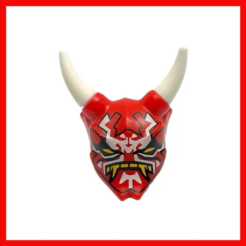 LEGO Ninjago 70639 Mr E Red Oni Minifigure Mask 2018 Retired EUC