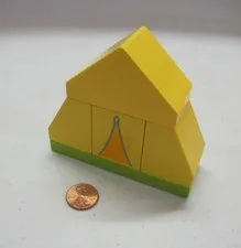 New Lego Duplo YELLOW CAMPING TENT for CAMP Preschool Building Toy