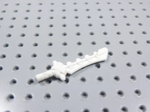 LEGO White Ninjago Bone Sword Weapon Minifig AZ