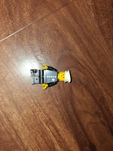 Lego Classic Town Police Officer Cop Minifigure Suit with 5 Button Pattern