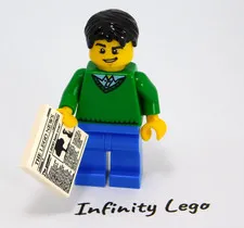 LEGO Male Train Passenger Minifigure City Train Station with Lego News (60050)