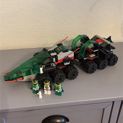 Vintage 1992 LEGO Space Police II Solar Snooper 6957 100% Complete 