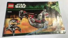 Lego Instructions Notice star wars Clone Troopers vs. Droidkas 75000