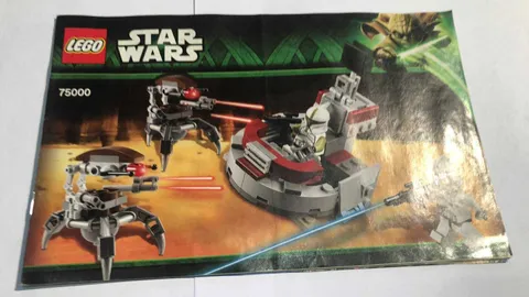 Lego Instructions Notice star wars Clone Troopers vs. Droidkas 75000
