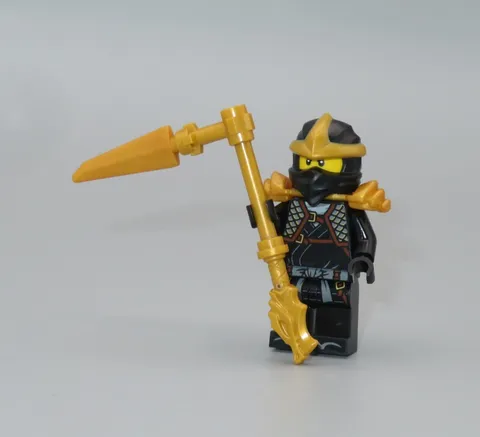 LEGO New Ninjago Cole ZX Legacy weapon minifigure 71866 Ninja Character Display
