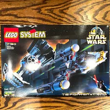 LEGO Star Wars TIE Fighter & Y-Wing 7150 407pcs w/ Box (1999) factory sealed