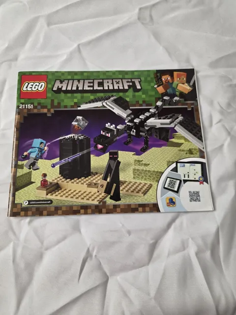 LEGO Minecraft - 21151 - Instruction Manual Booklet Only- No Bricks Included