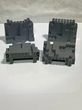 LEGO 4 Dark Blue Gray Rock Wall Panel 4x10x6  6082   E128