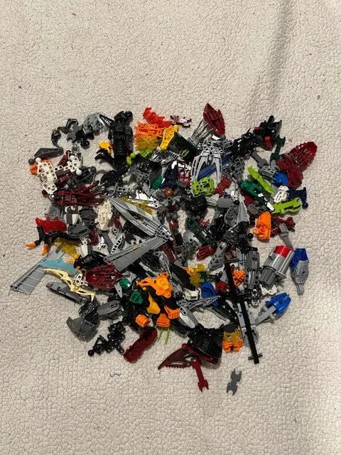 LEGO Bionicle and Hero Factory Bulk Lot Weapons Mask Assorted Pieces