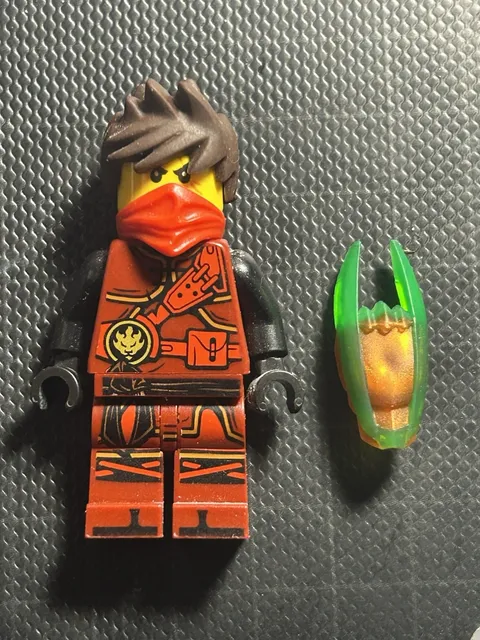 LEGO Ninjago Kai Minifigure The Hands of Time  with Time Blade 70621 Retired