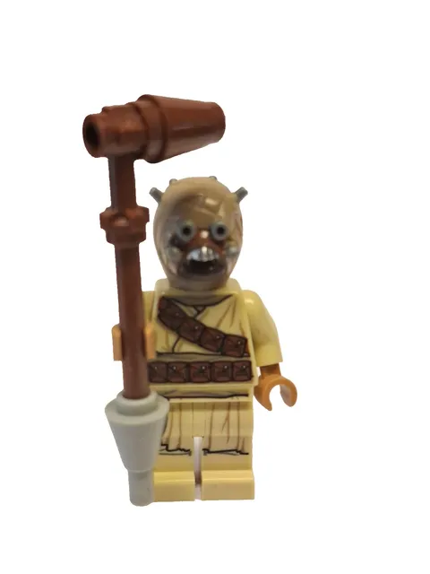 Lego Star Wars Minifigure Tusken Raider with Staff sw1074 from set 7570, 75299
