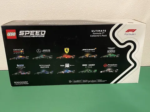 Lego 66802 Speed Champions Ultimate Formula 1 F1 Collector's Pack 10 Sets in 1