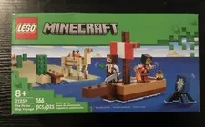 LEGO Minecraft: The Pirate Ship Voyage(21259) +(21251) Steve’s Desert Expedition