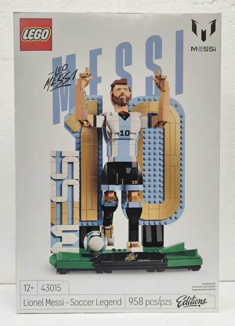 LEGO Editions – Lionel Messi: Soccer Legend, 43015, 958 Pieces