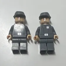 LEGO Minifigure Lot of 2 imperial officers from the 2000s.