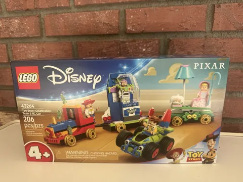 LEGO Disney Pixar 43264 Toy Story Celebration Train & RC Car (w/ 4 minifigures)